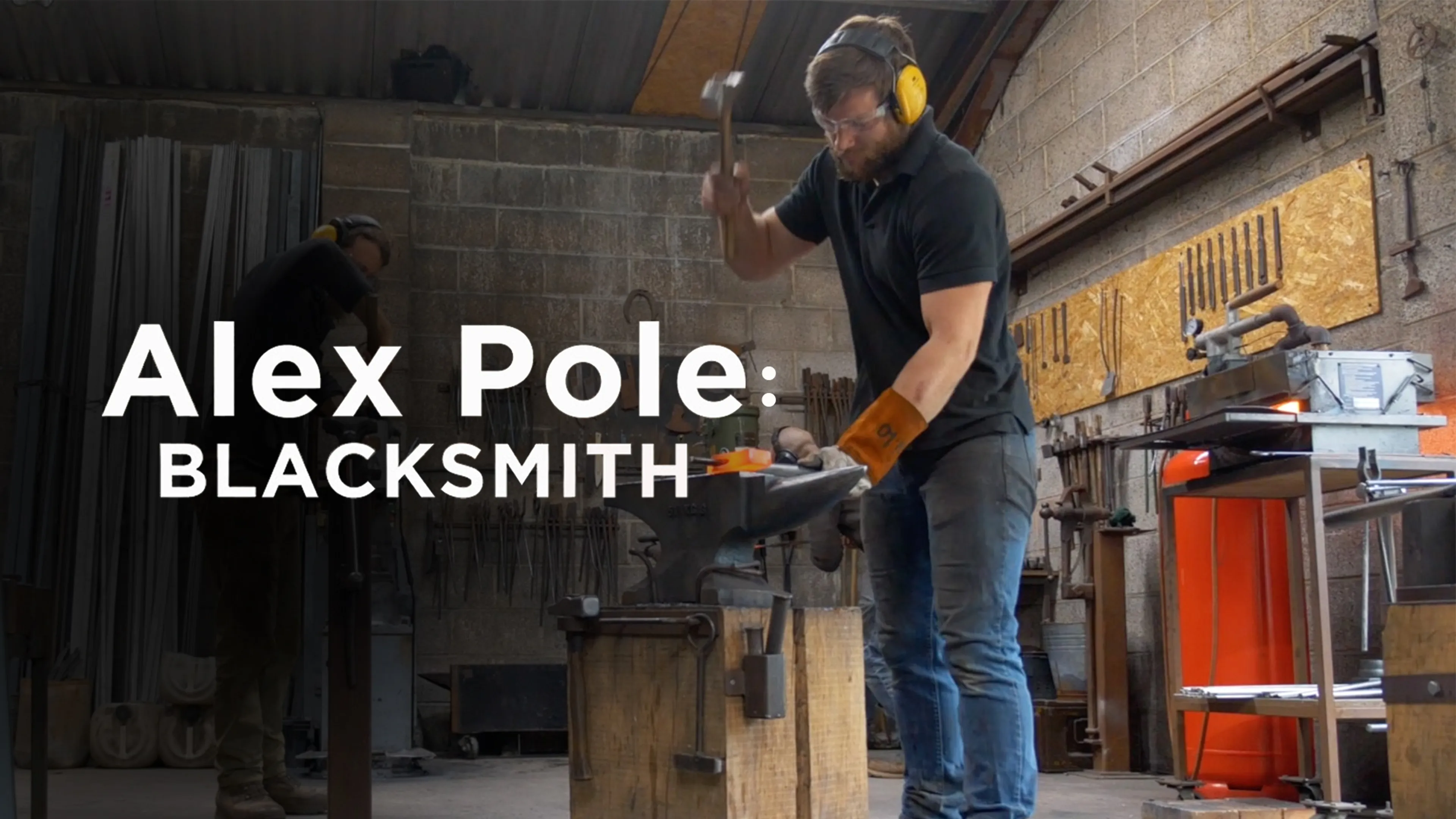 Alex Pole: Blacksmith poster
